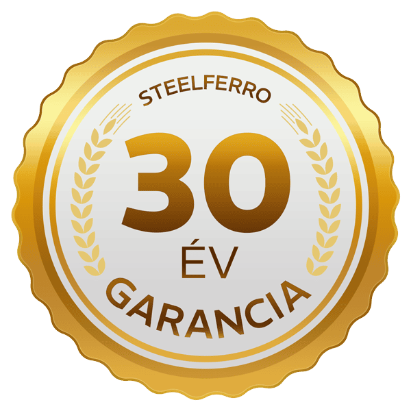 30 év lemeztető garancia